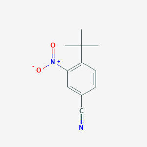 2-t-Butyl-5-cyano-1-nitrobenzene