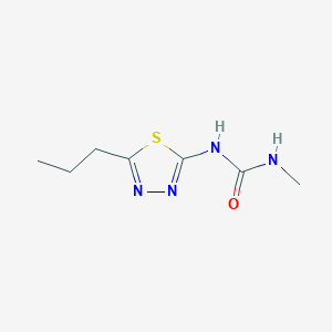 N-(2-n-propyl-1,3,4-thiadiazol-5-yl)-N'-methyl urea