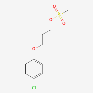 3-(4-chlorophenoxy)-1-propanol O-methanesulfonate