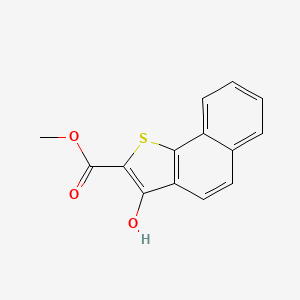 molecular formula C14H10O3S B8278800 3-Hydroxy-naphtho[1,2-b]thiophene-2-carboxylic acid methyl ester 