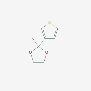 2-Methyl-2-(3-thienyl)-1,3-dioxolan