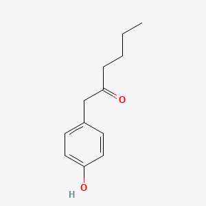 (4-Hydroxyphenyl)hexanone
