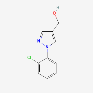 [1-(2-Chlorophenyl)-1H-pyrazol-4-yl]methanol
