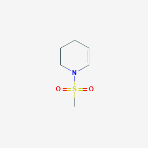 molecular formula C6H11NO2S B8279173 1-(Methylsulfonyl)-1,2,3,4-tetrahydropyridine 