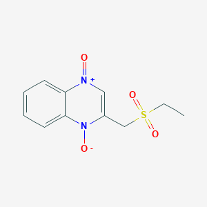 2-Ethylsulfonylmethylquinoxaline 1,4-Dioxide