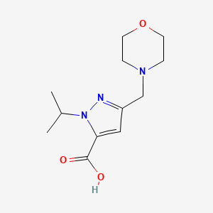 1-(1-Methylethyl)-3-(4-morpholinylmethyl)-1H-pyrazole-5-carboxylic acid