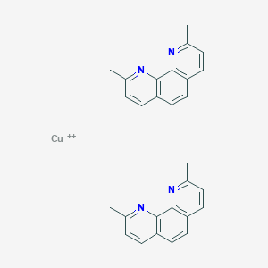 molecular formula C28H24CuN4+2 B082793 铜-新亚铜络合物 CAS No. 14875-91-3