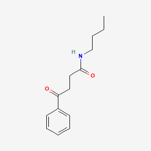 molecular formula C14H19NO2 B8279416 N-butyl-4-oxo-4-phenyl-butyramide 