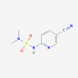 6-(Dimethylaminosulfonylamino)-3-cyanopyridine