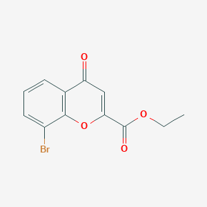 Ethyl 8-bromo-4-oxo-4H-chromene-2-carboxylate