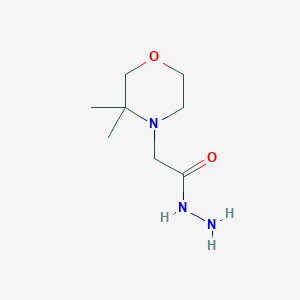 2-(3,3-Dimethylmorpholino)acetohydrazide