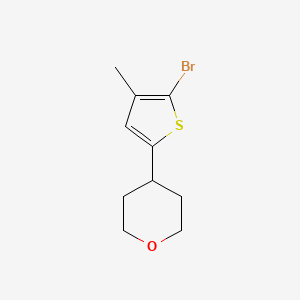 4-(5-Bromo-4-methyl-thiophen-2-yl)-tetrahydropyran
