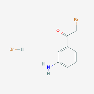 3-Amino-phenacyl bromide hydrobromide