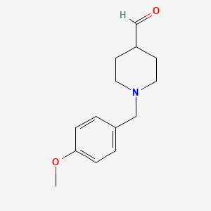 1-(4-Methoxybenzyl)piperidine-4-carbaldehyde