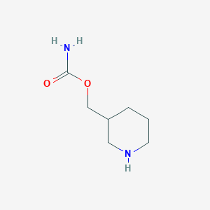 molecular formula C7H14N2O2 B8280380 Piperidin-3-yl(methyl) carbamate 