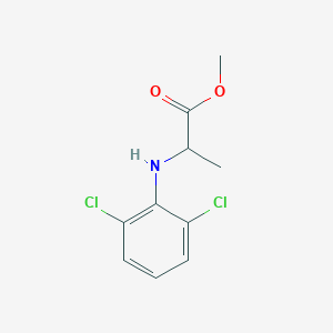 alpha-(2,6-Dichloroanilino)-propionic acid methyl ester