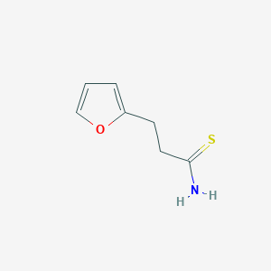 molecular formula C7H9NOS B8280569 2-Furfurylthioacetamide 