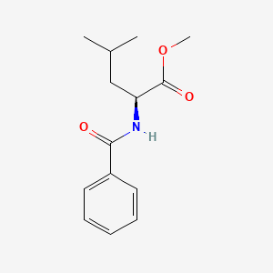 molecular formula C14H19NO3 B8281048 Benzoylleucine Methyl Ester 