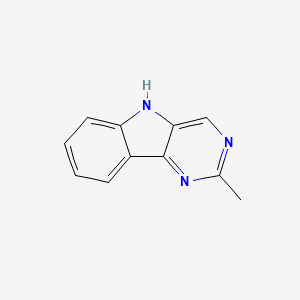 2-methyl-5H-pyrimido[5,4-b]indole