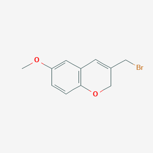 6-methoxy-3-(bromomethyl)-2H-1-benzopyran