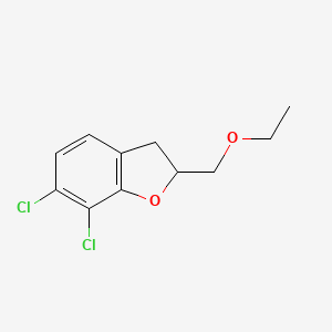 6,7-Dichloro-2-ethoxymethyl-2,3-dihydrobenzofuran
