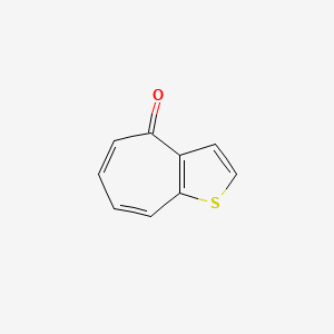 molecular formula C9H6OS B8281600 4H-Cyclohepta[b]thiophen-4-one CAS No. 50683-15-3