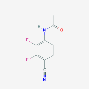 B8281722 4'-Cyano-2',3'-difluoroacetanilide CAS No. 112279-73-9