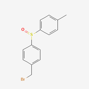 4-(Bromomethyl)-1-[(4-methylphenyl)sulfinyl]benzene