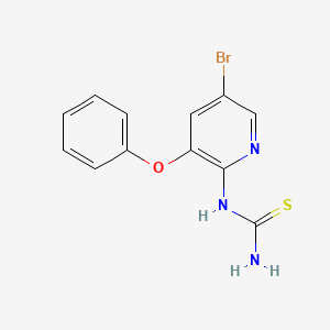 1-(5-Bromo-3-phenoxypyridin-2-yl)thiourea