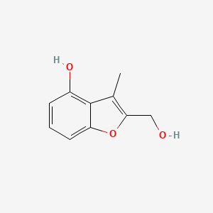 2-Hydroxymethyl-3-methyl-4-hydroxybenzofuran