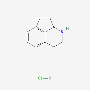 molecular formula C11H14ClN B8281990 1,2,2a,3,4,5-Hexahydro-3-aza-acenaphthylene hydrochloride 