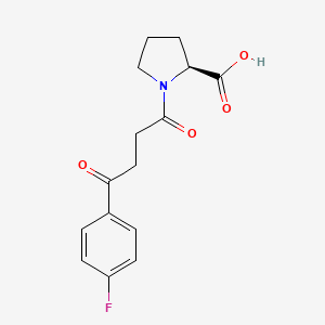 1-[3-(4-Fluorobenzoyl)propionyl]-L-proline