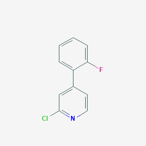 2-Chloro-4-(2-fluorophenyl)pyridine