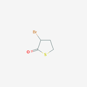 molecular formula C4H5BrOS B8282368 3-Bromothiolan-2-one 