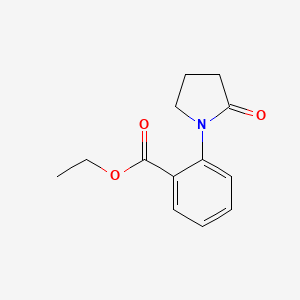 Ethyl 2-(2-oxopyrrolidin-1-yl)benzoate