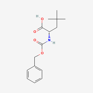 molecular formula C15H21NO4 B8282606 4-Methyl-N-[(phenylmethoxy)carbonyl]-L-leucine CAS No. 88319-44-2