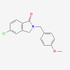 2-(4-Methoxybenzyl)-5-chloroisoindoline-1-one