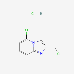 5-Chloro-2-(chloromethyl)imidazo[1,2-a]pyridine hydrochloride