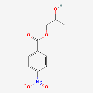 molecular formula C10H11NO5 B8282811 2-Hydroxypropyl 4-nitrobenzoate 