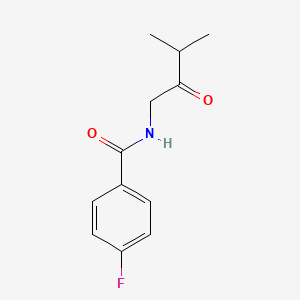 N-(4-fluorobenzoyl)isobutyrylmethylamine