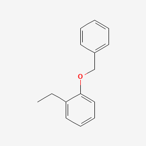 molecular formula C15H16O B8282924 1-Benzyloxy-2-ethylbenzene CAS No. 7462-25-1