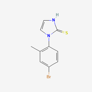 1-(4-Bromo-2-methylphenyl)-2-mercaptoimidazole