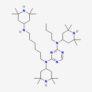 molecular formula C40H77N9 B8282987 Chimassorb 2020 CAS No. 192268-64-7