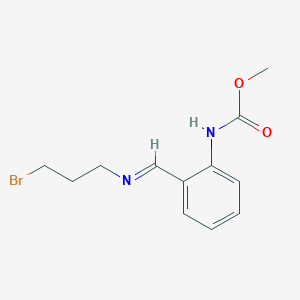 Methyl 2-[(3-Bromopropylimino)methyl]phenylcarbamate