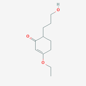 3-Ethoxy-6-(3-hydroxypropyl)cyclohex-2-enone