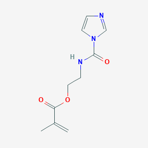 2-Methyl-acrylic acid 2-[(imidazole-1-carbonyl)-amino]-ethyl ester