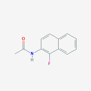 1-Fluoro-2-acetylaminonaphthalene