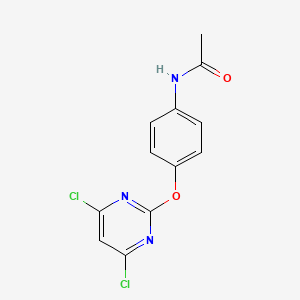 N-[4-(4,6-Dichloro-pyrimidin-2-yloxy)-phenyl]-acetamide