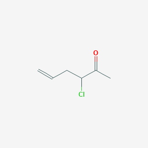 molecular formula C6H9ClO B8283361 3-Chloro-5-hexen-2-one CAS No. 40516-66-3