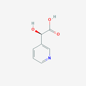 molecular formula C7H7NO3 B8283392 (R)-2-hydroxy-2-(3-pyridyl)acetic acid 
